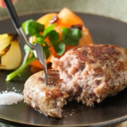 塩で食べるハンバーグステーキ6個ギフト
