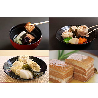至高の逸品　らふてぃ・てびちセット