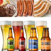 【会員さま限定特典 オリジナル保冷バッグ】クラフトビール6本と、カレー＆ソーセージの山盛りセット[al]