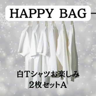 白Tシャツお楽しみ２枚セットA