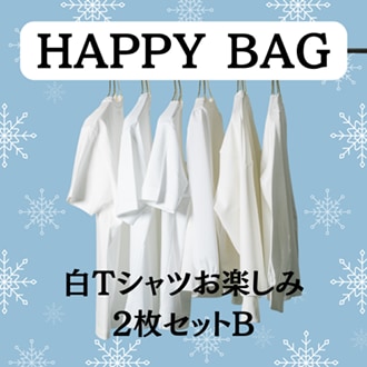 白Tシャツお楽しみ２枚セットB