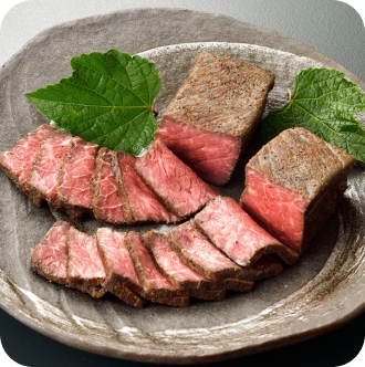 料亭のローストビーフ