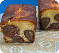 大粒和栗のパウンドケーキ