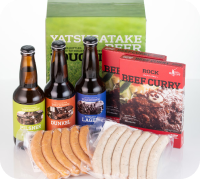 父の日ギフト：八ヶ岳ビールタッチダウン3種＆カレー＆ソーセージ2種のセット