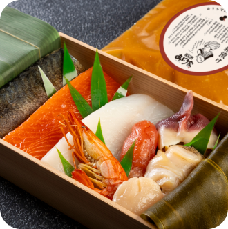 昆布のあねさん被りーくしろ刺身（柵どり）