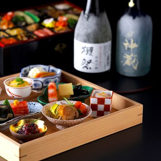 酒肴おせち 冷凍一段 お酒付(2人前)