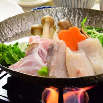 ふぐ鍋(白子入り)セット　(ぽん酢+昆布付き)