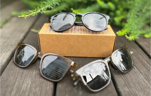 アップサイクルプロジェクト（サングラス）｜TS CUBIC SHOPPING