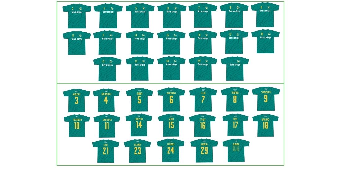 群馬グリーンウイングス公式 応援Tシャツ（グリーン）｜つなぐプラス