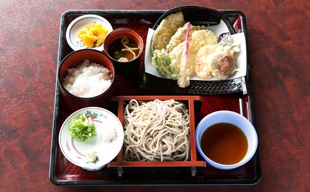 野菜天ぷら定食