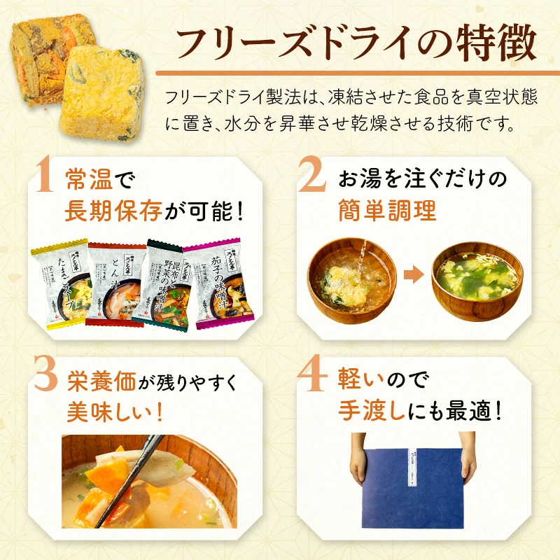 ろくさん亭 道場六三郎 フリーズドライ ギフト MG-10 商品画像4