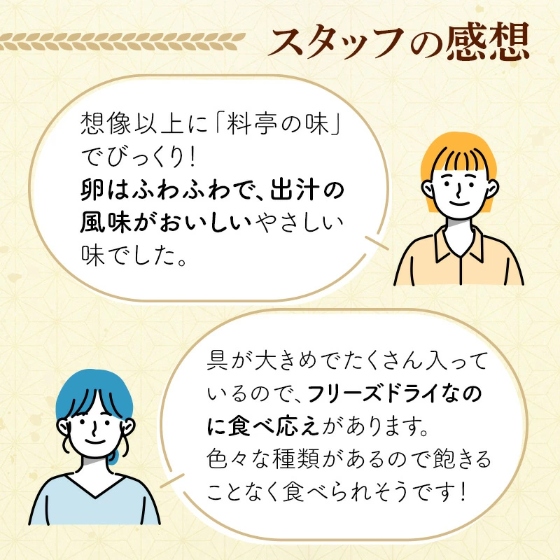 ろくさん亭 道場六三郎 フリーズドライ ギフト MG-10 商品画像7
