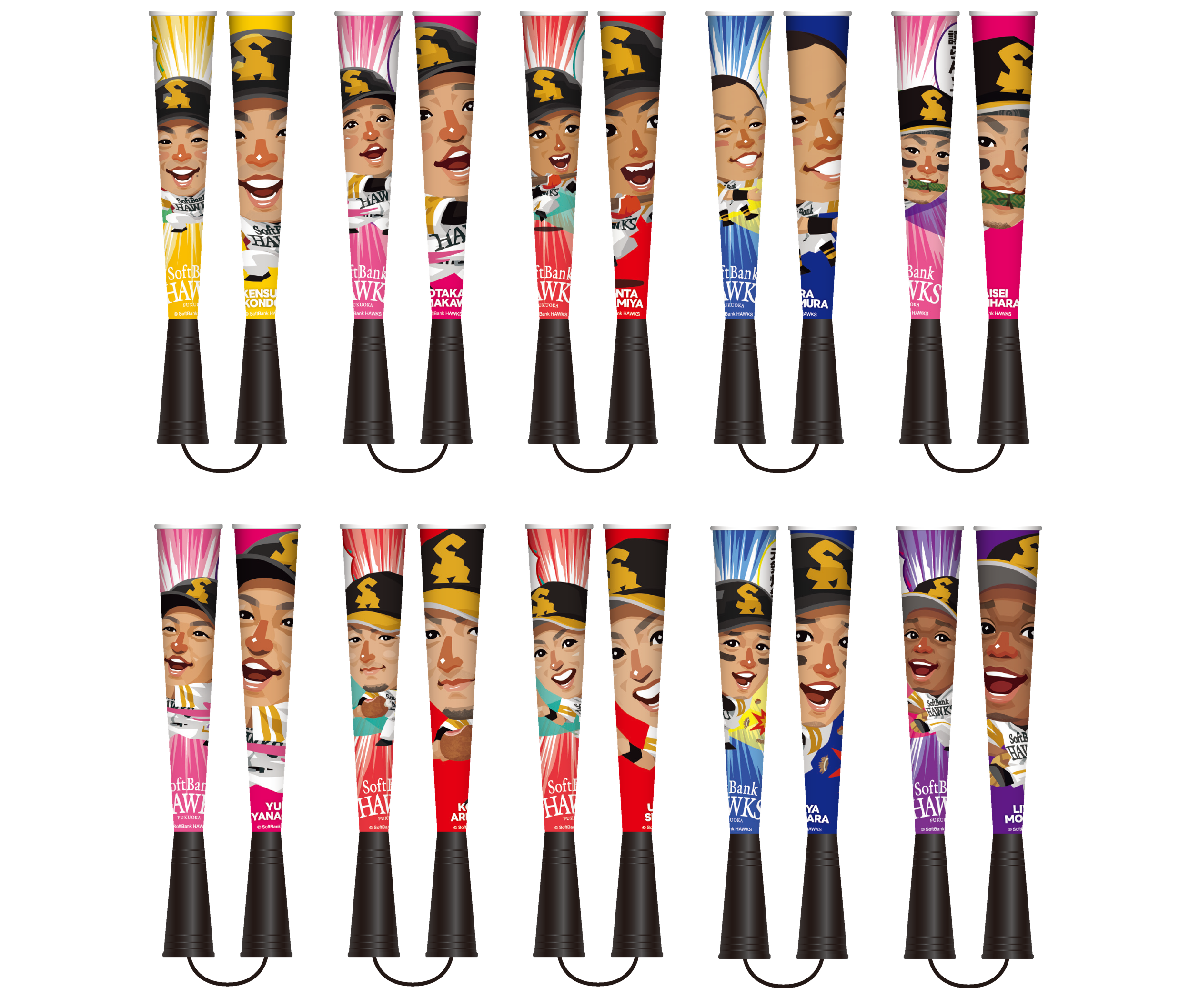 ダイエー ソフトバンクホークス メガホンいろいろ ダイエー ソフトバンクホークス メガホンいろいろ - メルカリ