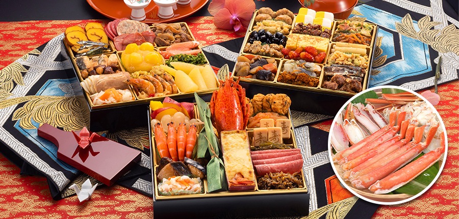 おせち「博多」 ＋ ボイルズワイガニ爪 31～40個