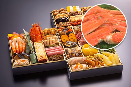 「博多」と、ボイルズワイガニ 800gのセット