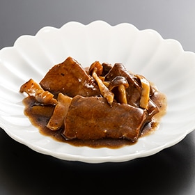 きのこと黒毛和牛のステーキ