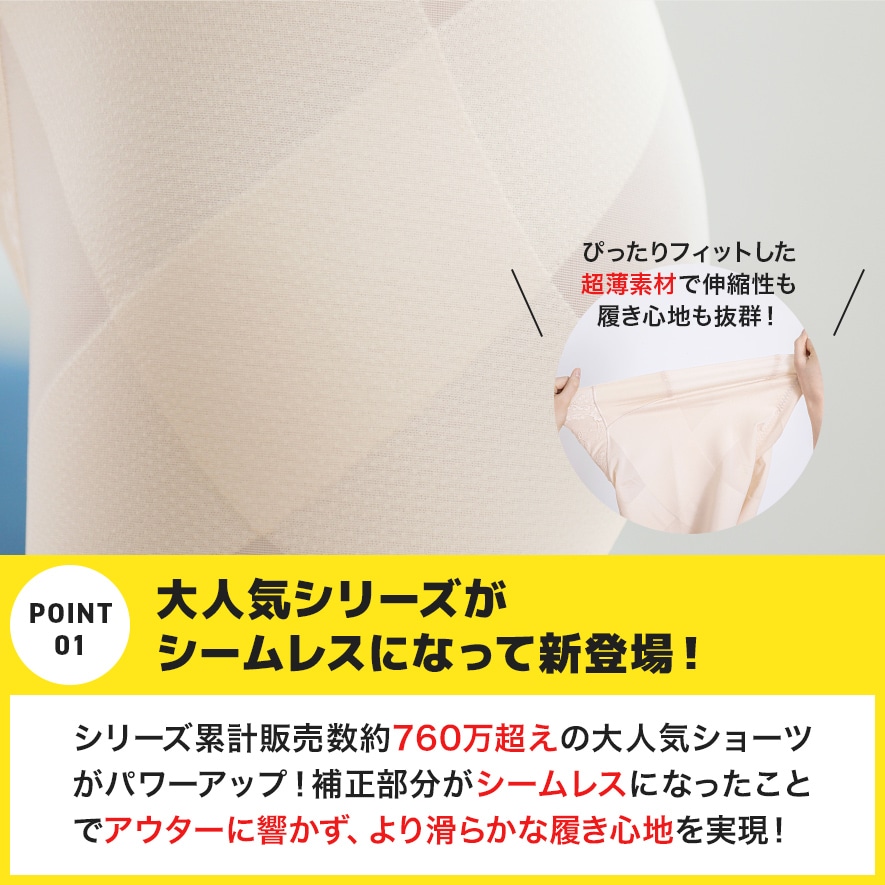 大人気シリーズがシームレスになって新登場!