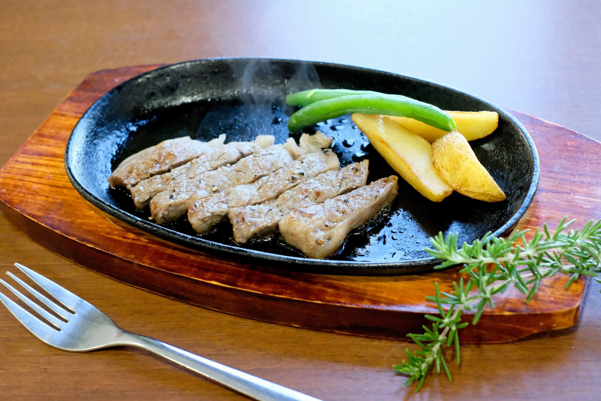 筑穂牛ロースステーキセット