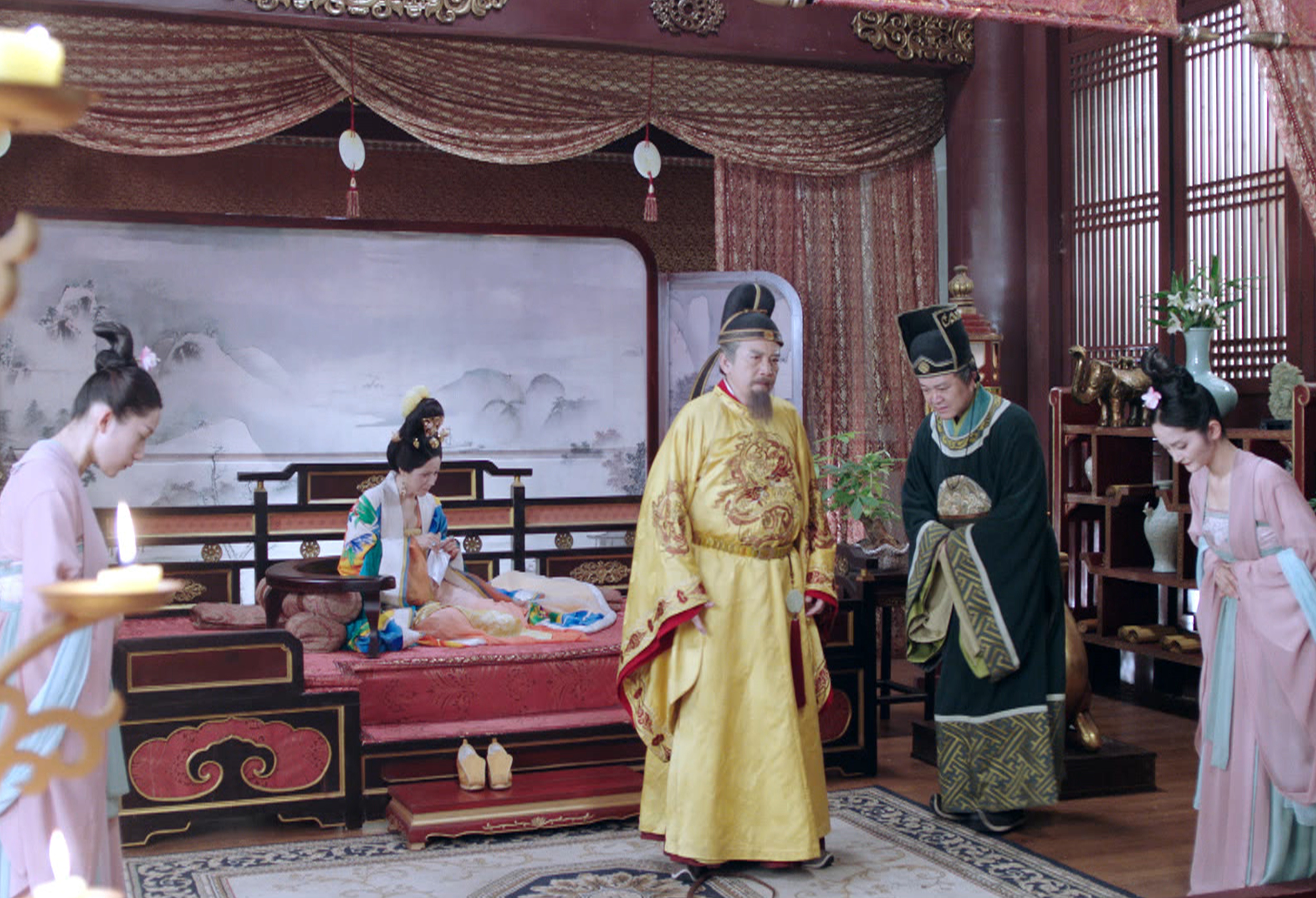 華麗なる宮廷世界を舞台に、愛に生きるヒロインを描いた中国時代劇。