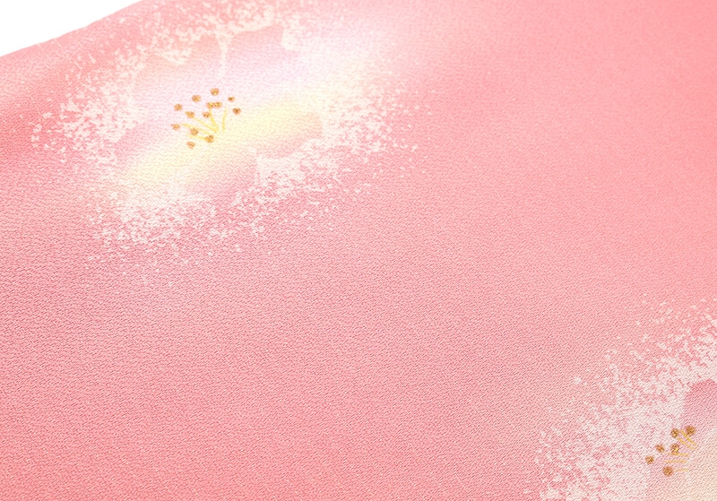 ✨帯✨正絹 プラチナ入  ピンク