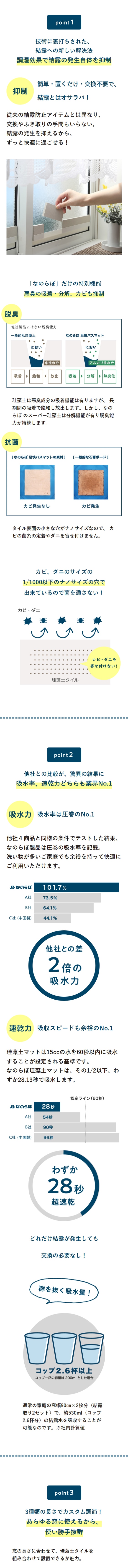 なのらぼ 結露取り