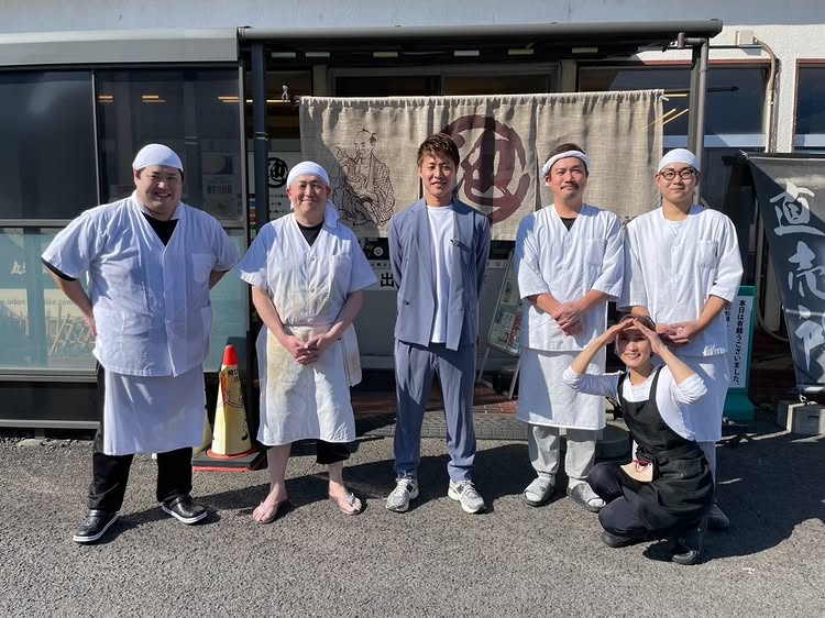 丸池製麺所に柿谷曜一朗来店 テレビ大阪「サタJ」徳島編