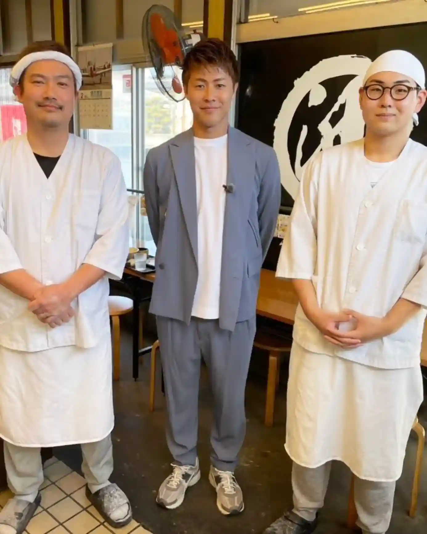 柿谷曜一朗さんが、久しぶりに遊びに来てくれました