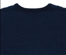 652531 No.7 YARN-DYED INDIGO T-SHIRT