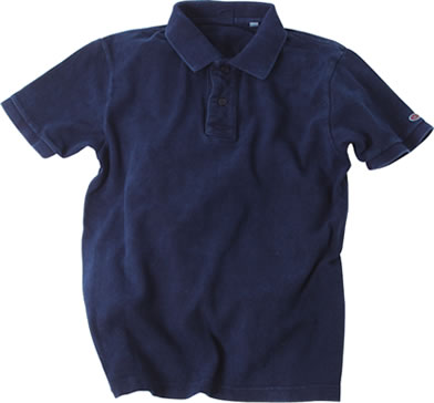 67LW-I INDIGO POLO SHIRT