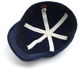 82A3-I INDIGO MECHANIC CAP