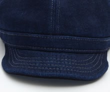 82A3-I INDIGO MECHANIC CAP