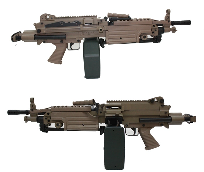 A&K M249 PARA フルメタル電動ガン DE（無刻印）