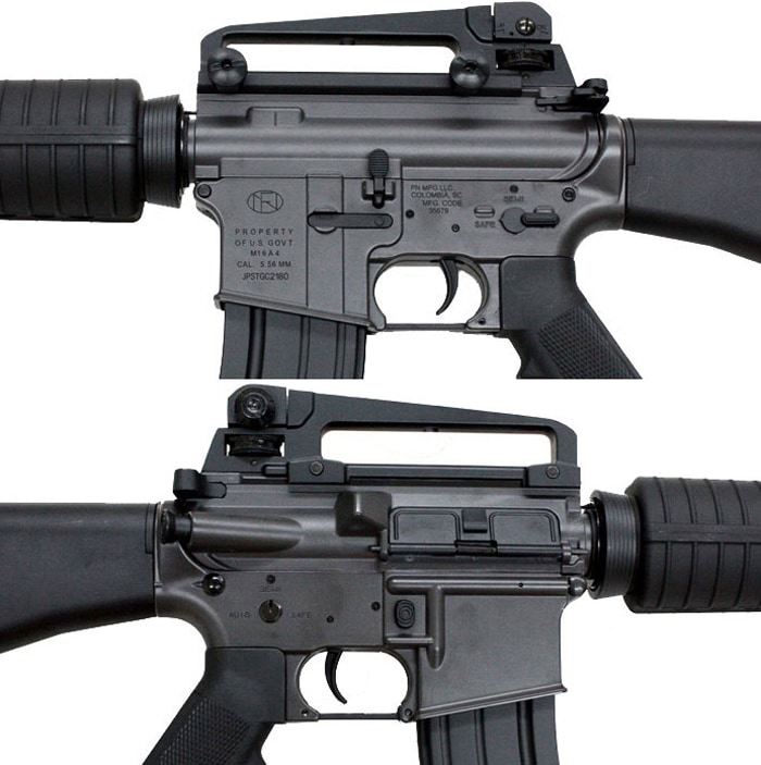 CM009BK M16A4 フルメタル電動ガン BK【180日間安心保証つき】