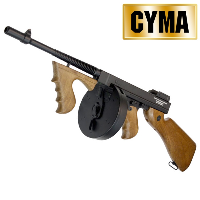 CYMA 電動ガン トンプソン M1928 ドラムマガジン サブマシンガン M1A1-