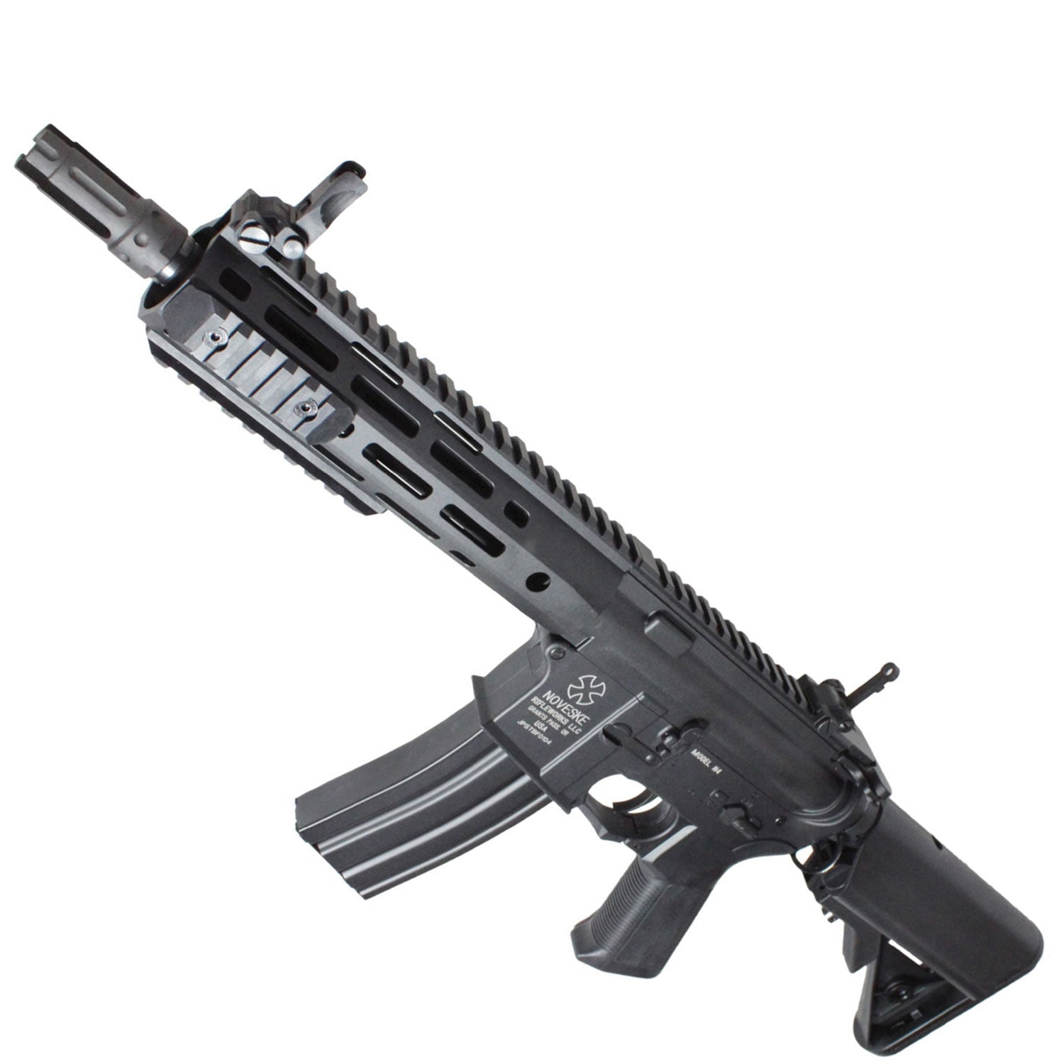 S&T M4 URX4 M-LOK 9.5インチ チャレンジャーライン G3電動ガンBK(NOVESKE刻印)（電子トリガー システム搭載）【180日間安心保証つき】