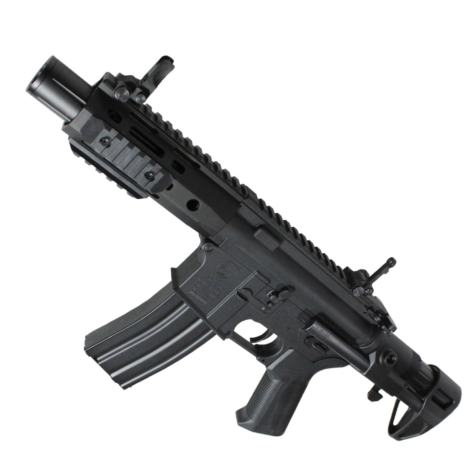 S&T M4 URX4 M-LOK SD PDW-S チャレンジャーライン G3電動ガン BK(MOLON刻印)（電子トリガーシステム搭載）【 180日間安心保証つき】