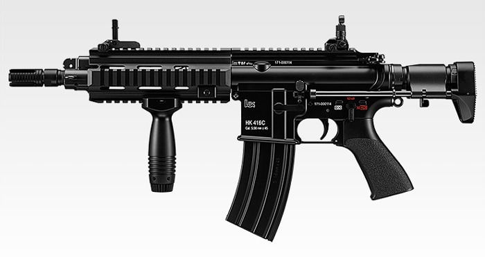 東京マルイ HK416C 次世代電動ガン スペアマガジン バッテリー付属-