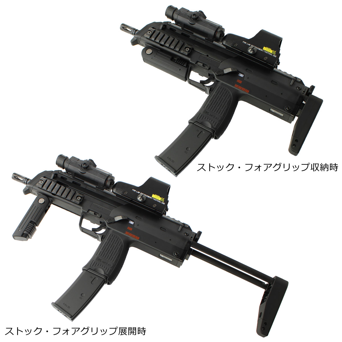 東京マルイ MP7A1 ドットサイト　ライトセット
