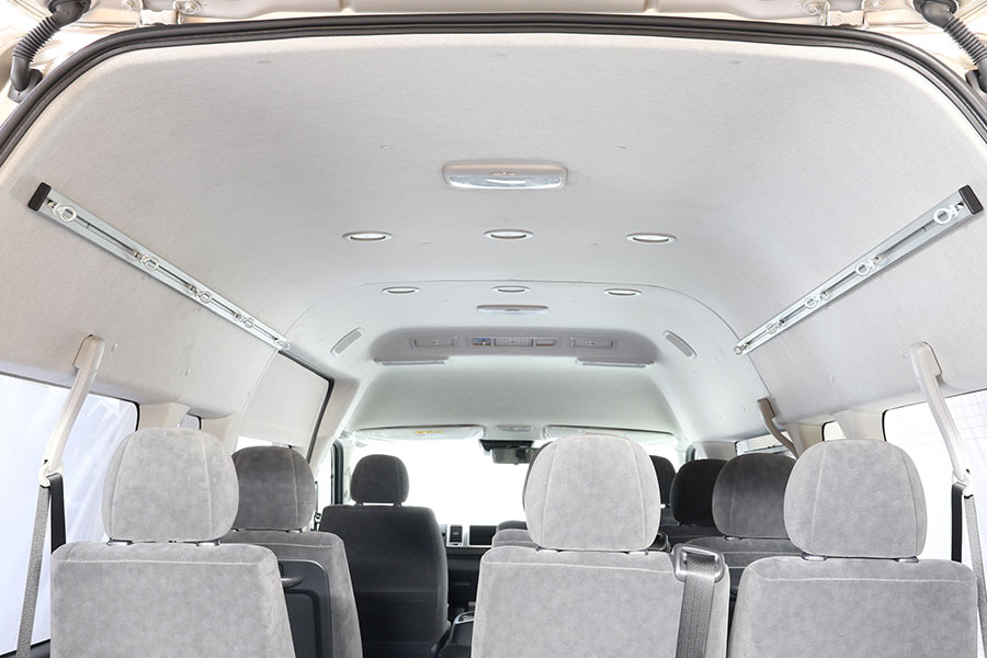 スーパーロングワゴン専用 アルミスライドバー