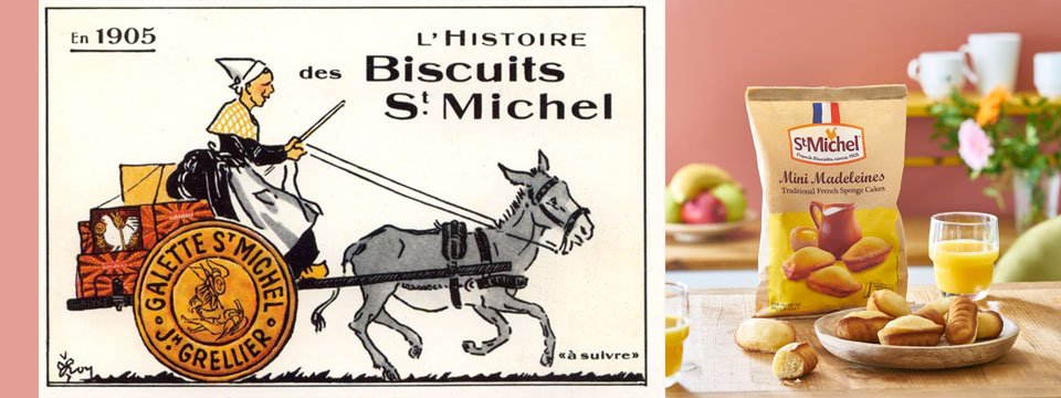 フランスの大人気お菓子ブランド「サンミッシェル」ミニマドレーヌプレーン通販