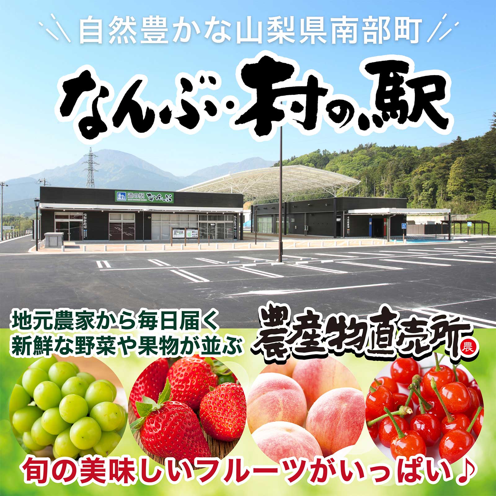 なんぶ村の駅農産物直売所