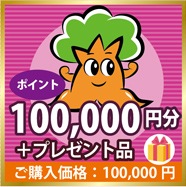 100000円分+プレゼント