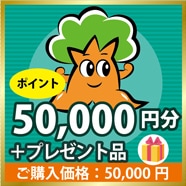 50000円分+プレゼント