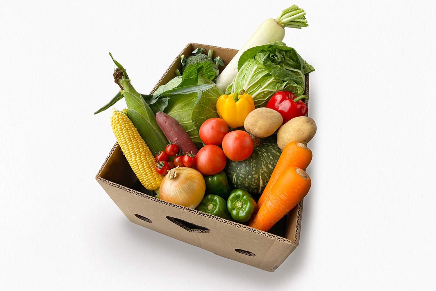 「手ばかり」と「色」で野菜を上手に摂ろう！