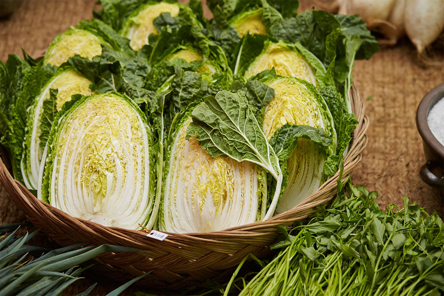 寒い日は、白い野菜で温まろう