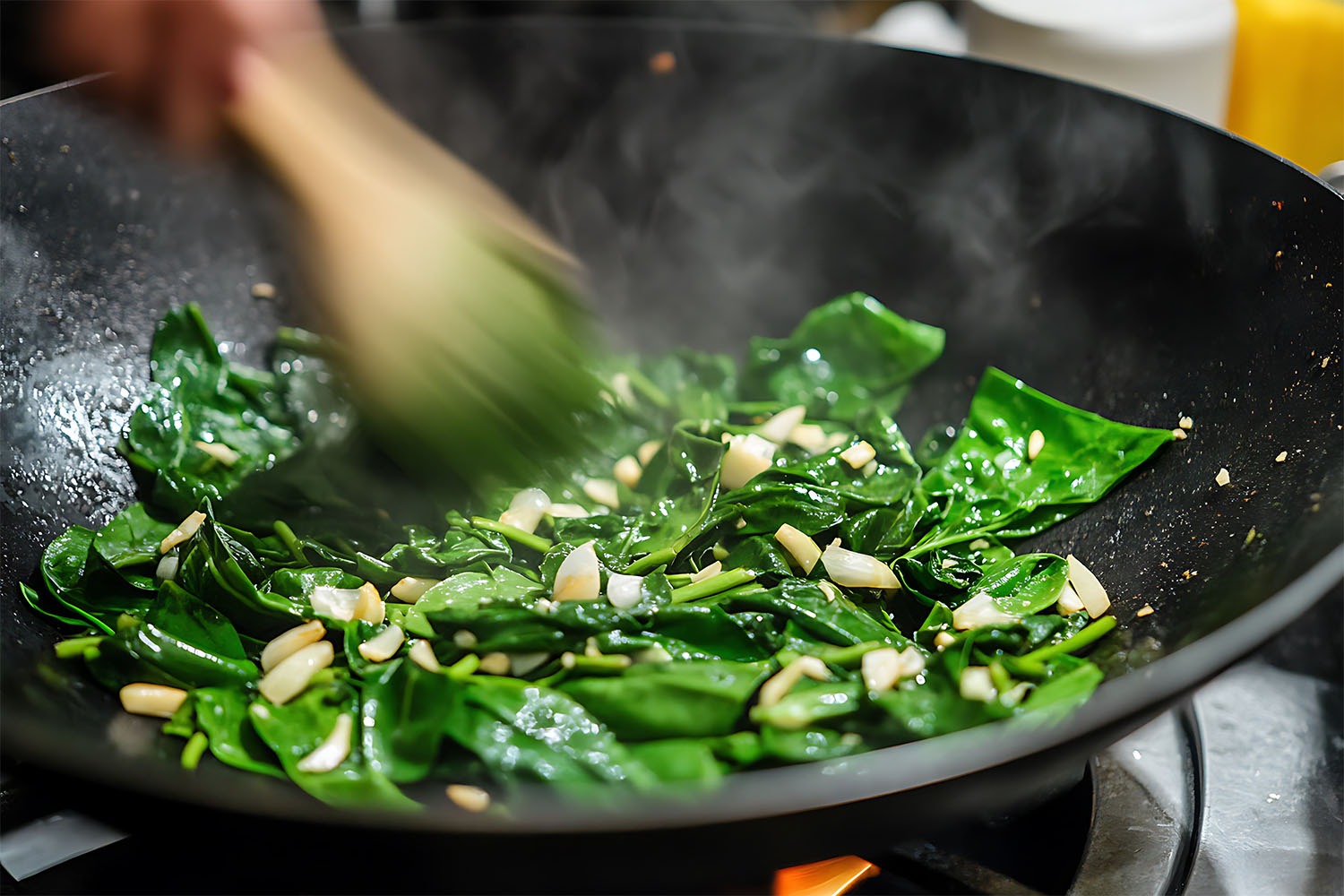 その葉物の使い方、ちょっと勿体ないかも