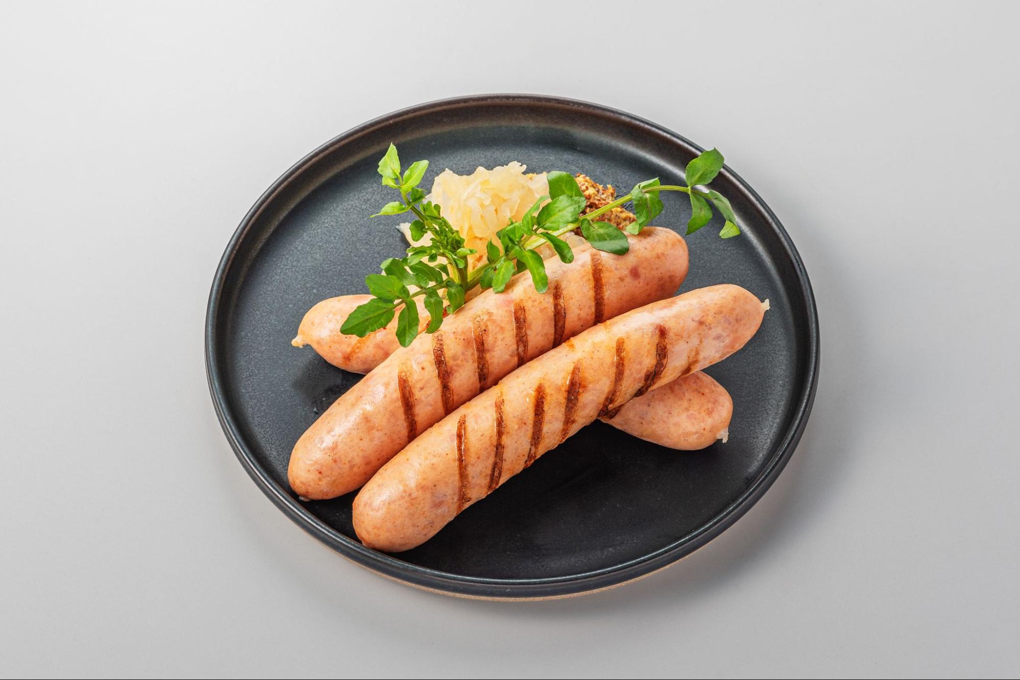 梅やソーセージ調理後