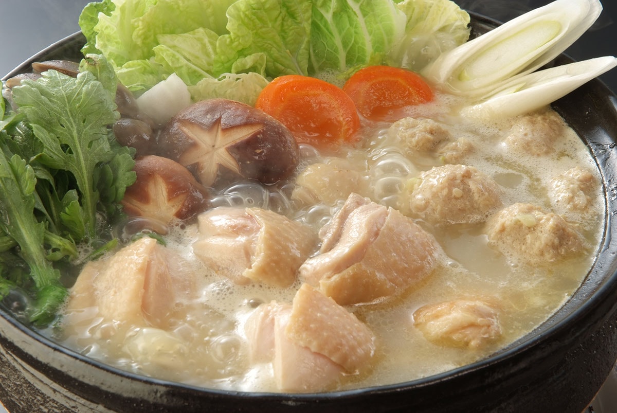 鶏ガラスープといえば水炊き