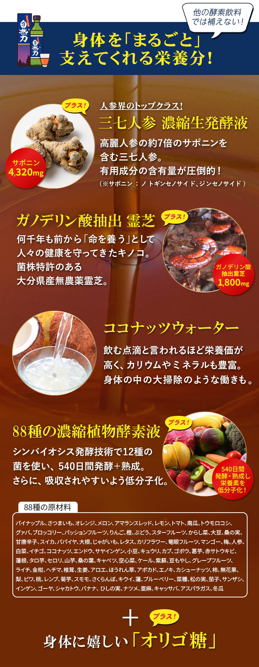 身体をまるごと支える健康力を｜酵素飲料「新自然力」