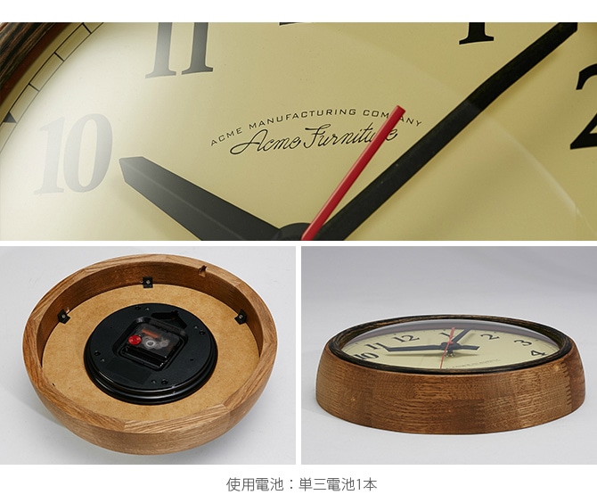 定番超激安ACME Furniture BRIGHTON CLOCK インテリア時計